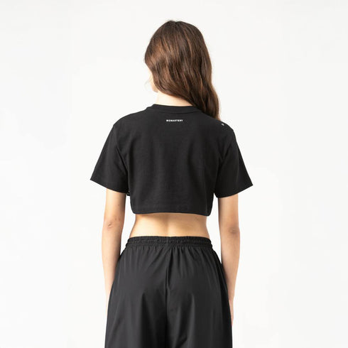 CROP TOP NEGRO SUMMER MONASTERY